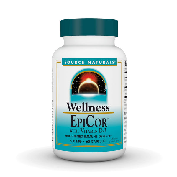 Source Naturals, Inc. Epicor With Vitamin D-3 60 Capsule