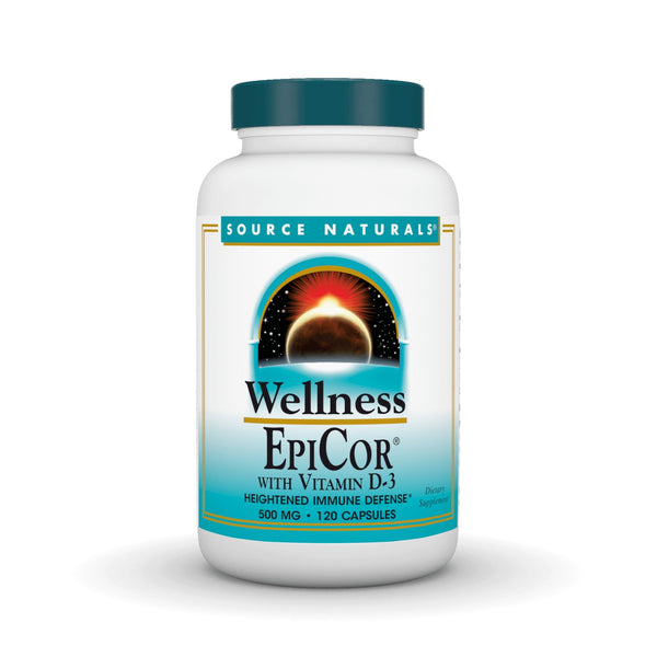 Source Naturals, Inc. Epicor With Vitamin D-3 120 Capsule