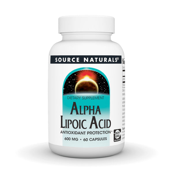 Source Naturals, Inc. Alpha Lipoic Acid 600 mg 60 Capsule