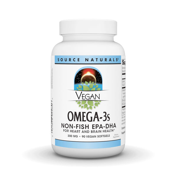 Source Naturals, Inc. Vegan Omega-3 EPA-DHA 90 Softgel