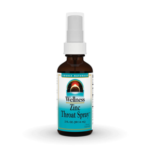Source Naturals, Inc. Wellness Zinc Throat Spray Berry 2 fl oz Spray