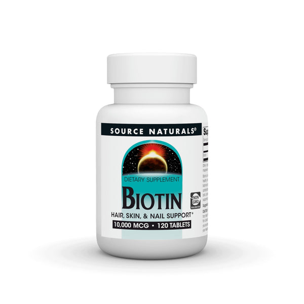Source Naturals, Inc. Biotin 10,000 mcg 120 Tablet