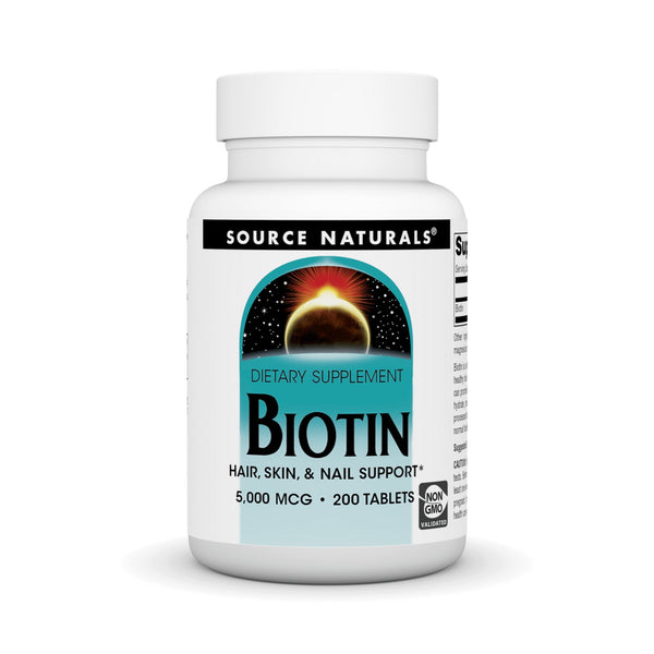 Source Naturals, Inc. Biotin 5000 mcg 200 Tablet