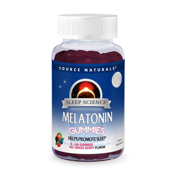 Source Naturals, Inc. Sleep Science Melatonin 5 mg Mixed Berry 60 Gummy