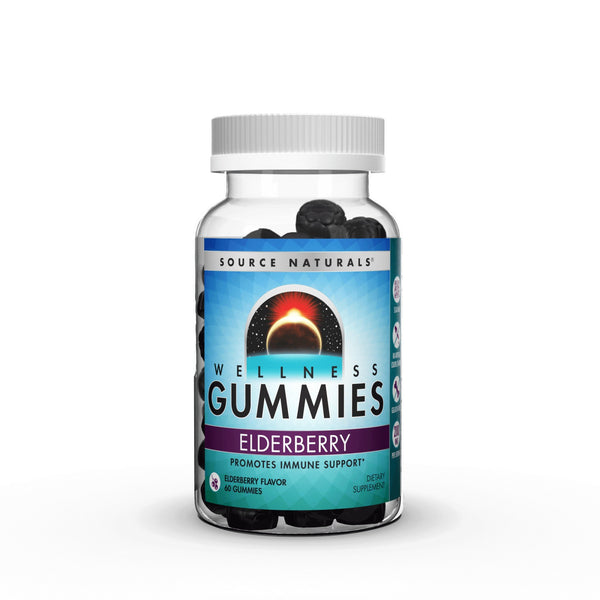 Source Naturals, Inc. Wellness Elderberry 60 Gummy