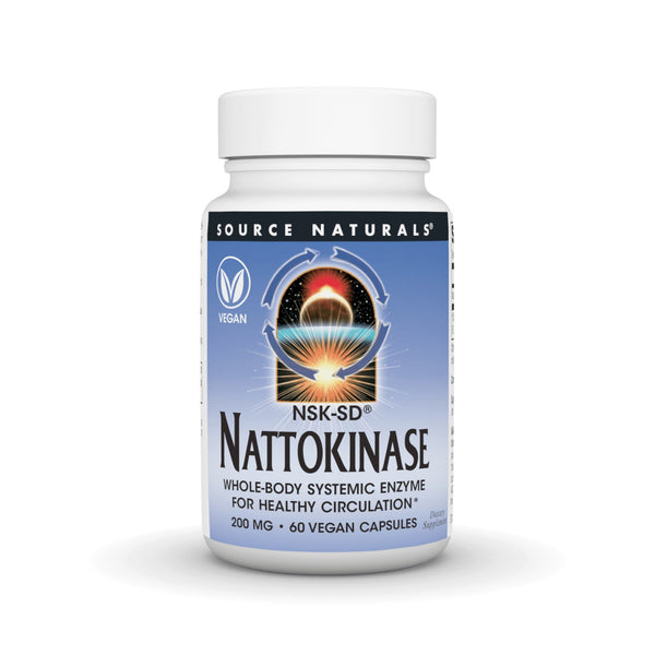 Source Naturals, Inc. Nattokinase, NSK-SD 200 mg 60 VegCap