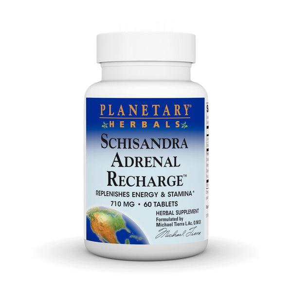 Planetary Herbals Schizandra Adrenal Support 60 Tablet
