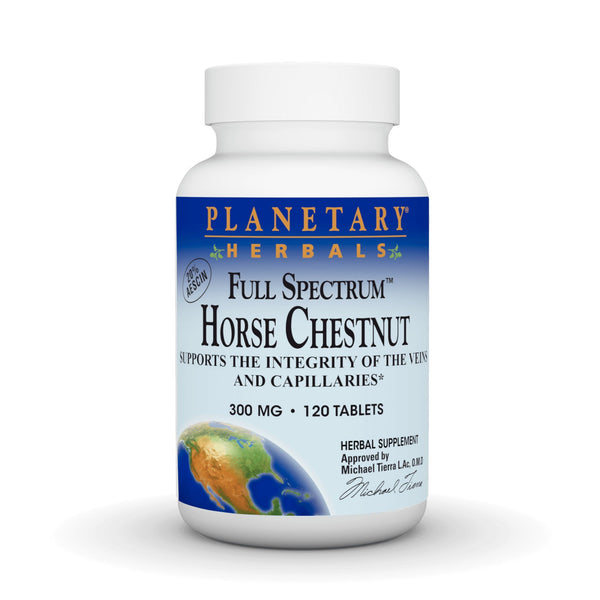 Planetary Herbals Full Spectrum Horse Chestnut 120 Tablet
