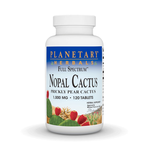 Planetary Herbals Full Spectrum Nopal Cactus-1000 mg 120 Tablet