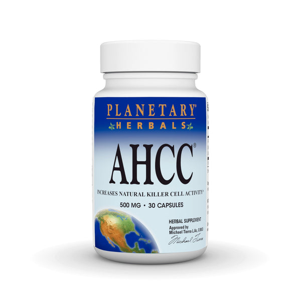 Planetary Herbals AHCC 500 mg 30 Capsule