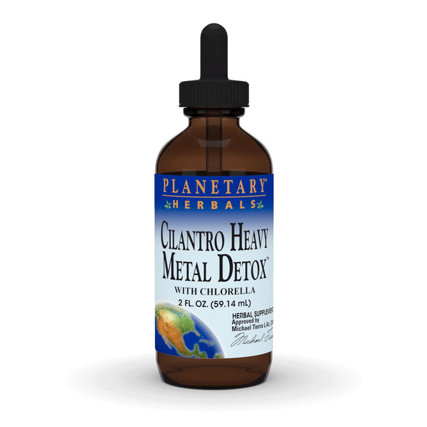 Planetary Herbals Cilantro Heavy Metal Detox with Chlorella 2 oz Liquid