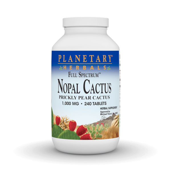 Planetary Herbals Full Spectrum Nopal Catus 1000 mg 240 Tablet