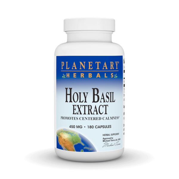 Planetary Herbals Holy Basil Extract 450mg 180 Capsule