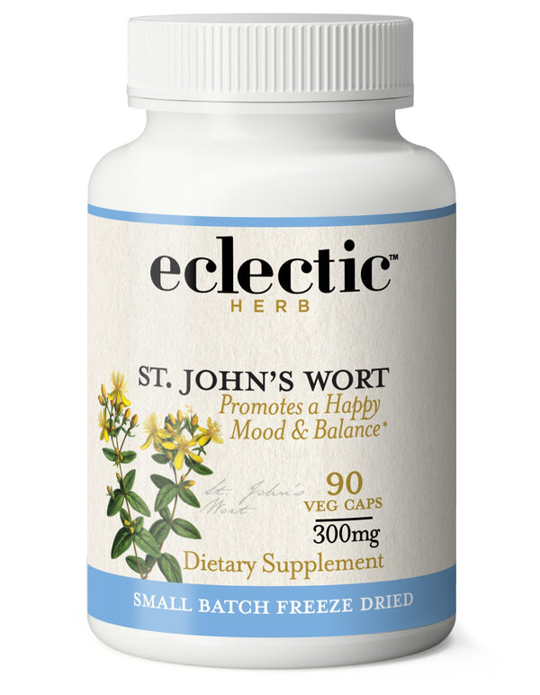 Eclectic Herb St. John's Wort 300mg Freeze-Dried 90 VegCap