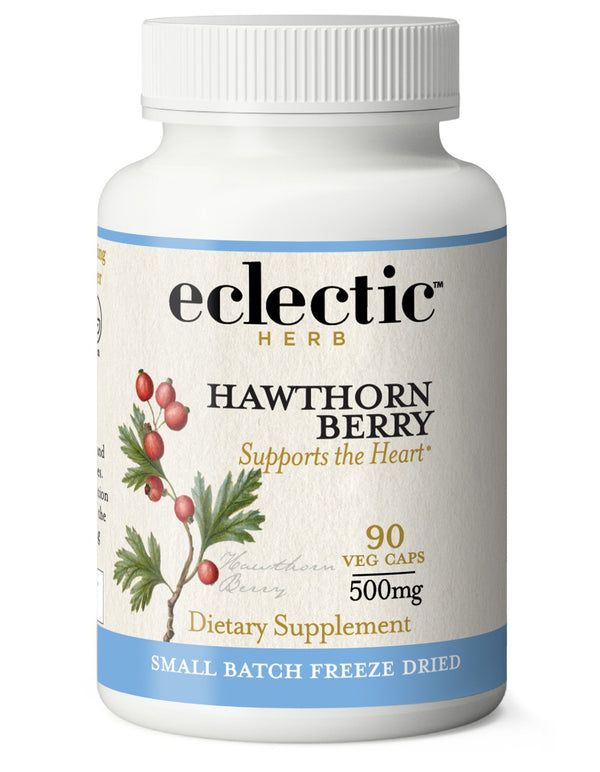 Eclectic Herb Hawthorn Berry Freeze-Dried 90 VegCap