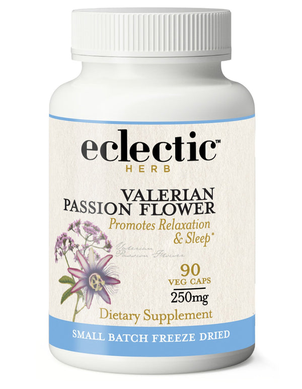 Eclectic Herb Valerian - Passion Flower Freeze-Dried 90 VegCap