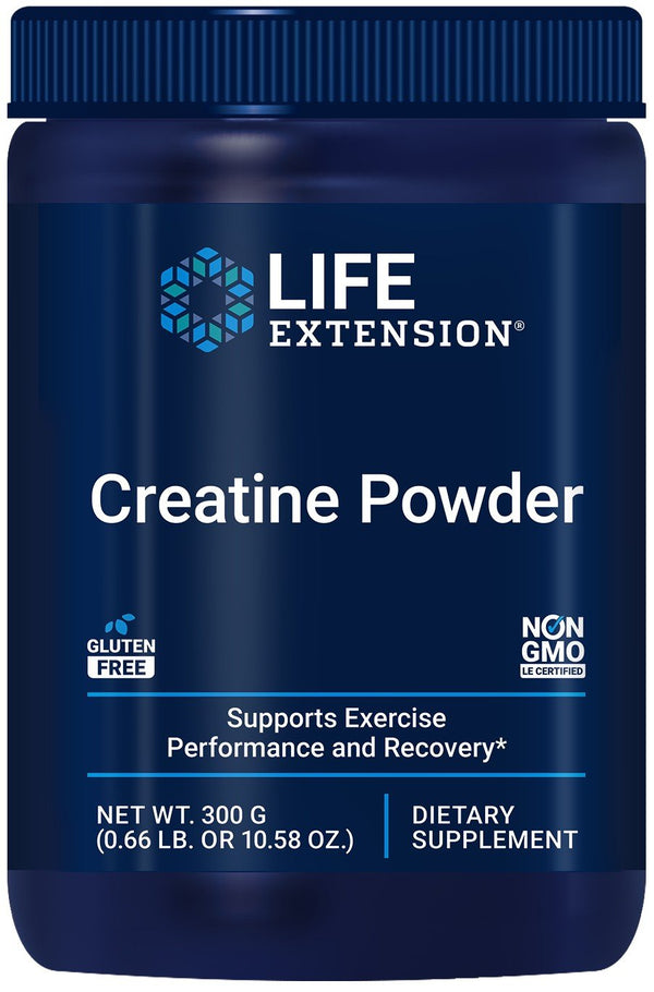 Life Extension Creatine Powder 300 g(0.66 LB or 10. Powder