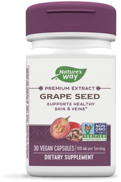 Nature's Way Grape Seed 30 Capsule