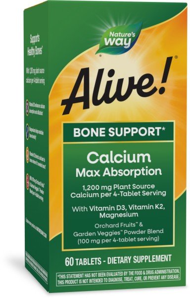 Nature's Way Alive! Calcium Bone Formula 60 Tablet