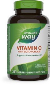 Nature's Way Vitamin C 500 With Bioflavonoids 250 Capsule