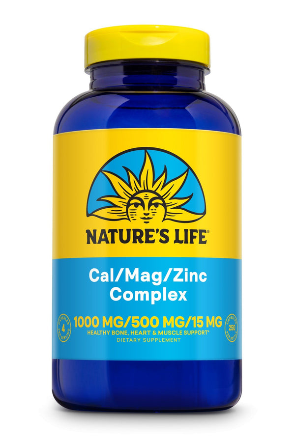 Natures Life Calcium Magnesium Zinc Mineral Complex 250 Capsule