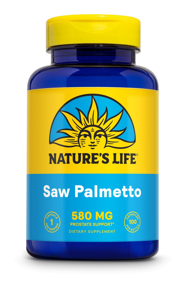 Natures Life Saw Palmetto 580mg 100 Capsule
