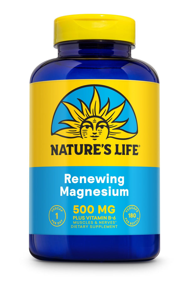 Natures Life Renewing Magnesium 500mg 180 Capsule