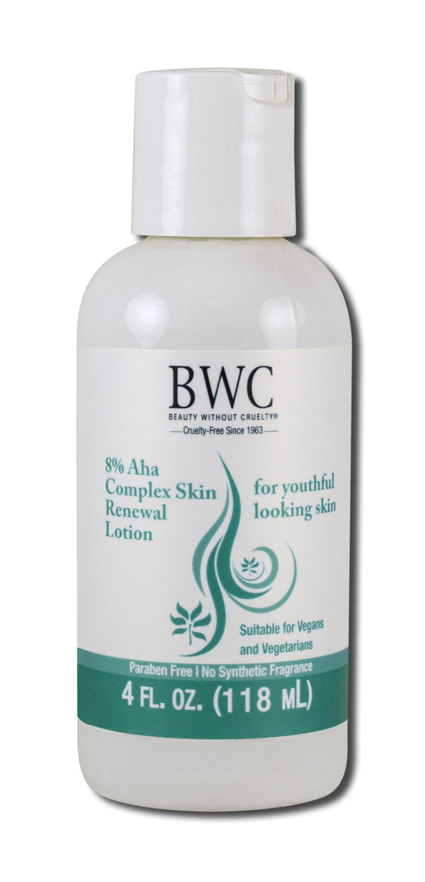 Beauty Without Cruelty Moisture Cream-AHA Renewal 4 oz Cream
