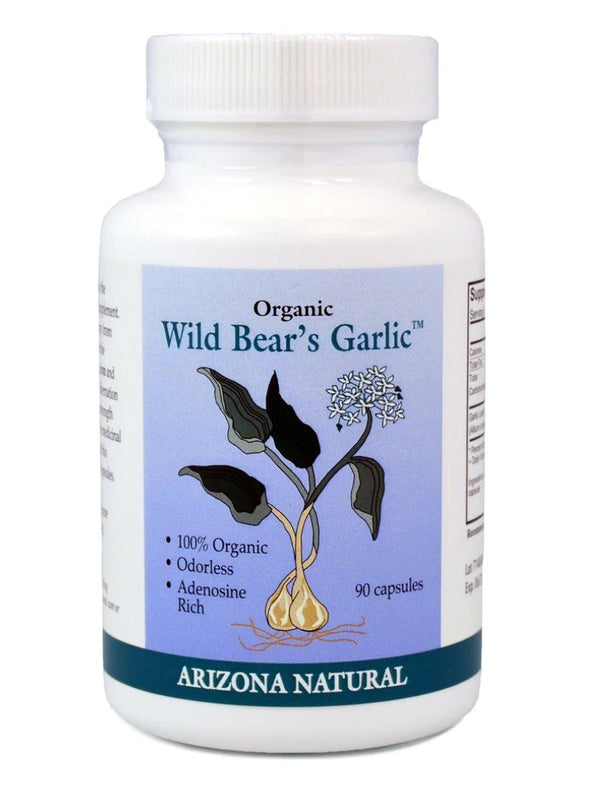 Arizona Natural Products Garlic-Wild Bear's Organic 90 Capsule