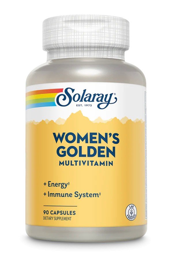 Solaray Women's Golden Multi-Vita-Min 90 Capsule