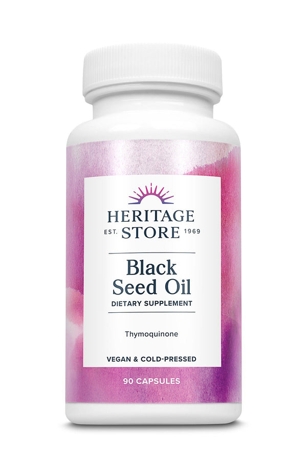 Heritage Store Black Seed Oil 90 Capsule