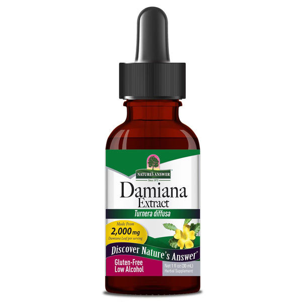 Nature's Answer Damiana Leaf Extract 1 oz Liquid