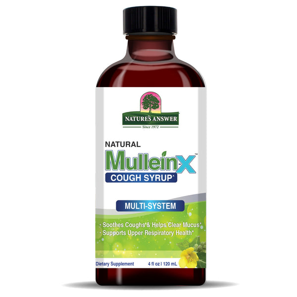 Nature's Answer Mullein-X Multi-System Cough Syrup 4 fl oz Liquid