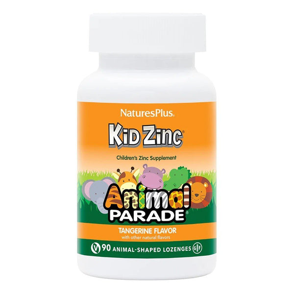 Nature's Plus Animal Parade KidZinc Tangerine Flavor 90 Lozenge