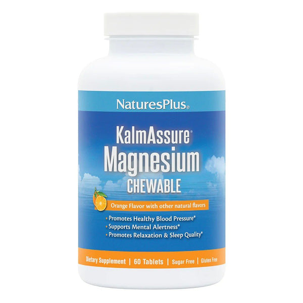 Nature's Plus KalmAssure Magnesium 60 Chewable
