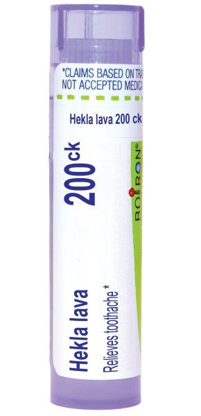 Boiron Hekla Lava 200CK Homeopathic Single Medicine For Pain 80 Pellet
