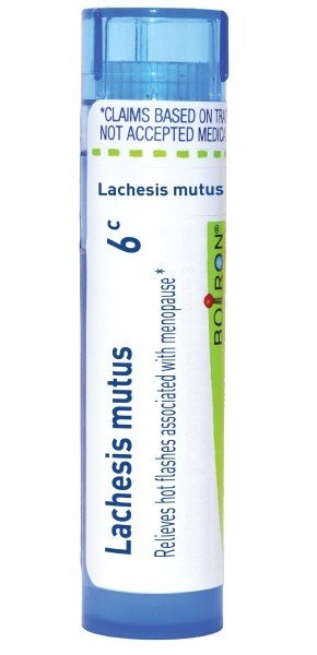 Boiron Lachesis Mutus 6C Homeopathic Single Medicine For Personal Care 1 Tube Pellet