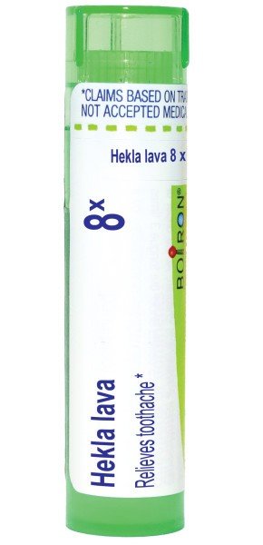 Boiron Hekla Lava 8X Homeopathic Single Medicine For Pain 80 Pellet