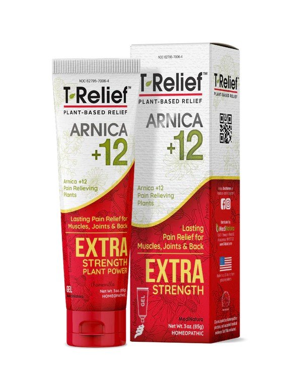 MediNatura T-Relief Extra Strength Pain Relief 3 oz Gel