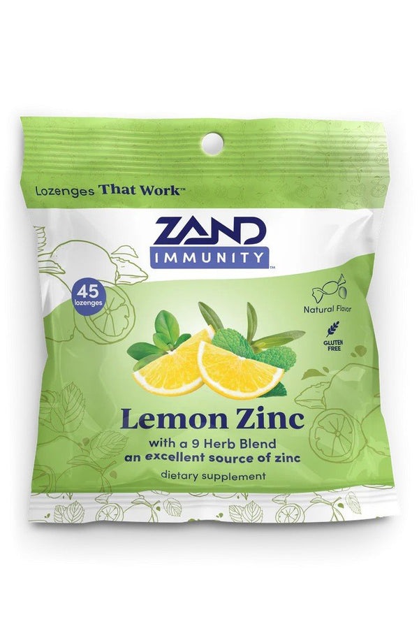 Zand Lemon Zinc 45 Lozenge