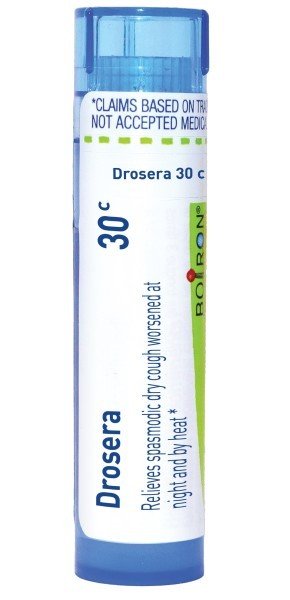 Boiron Drosera 30C Homeopathic Single Medicine For Cough, Cold & Flu 80 Pellet