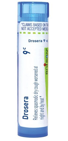 Boiron Drosera 9C Homeopathic Single Medicine For Cough, Cold & Flu 80 Pellet