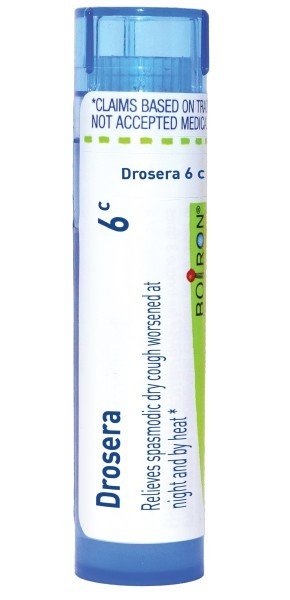 Boiron Drosera 6C Homeopathic Single Medicine For Cough, Cold & Flu 1 Tube Pellet