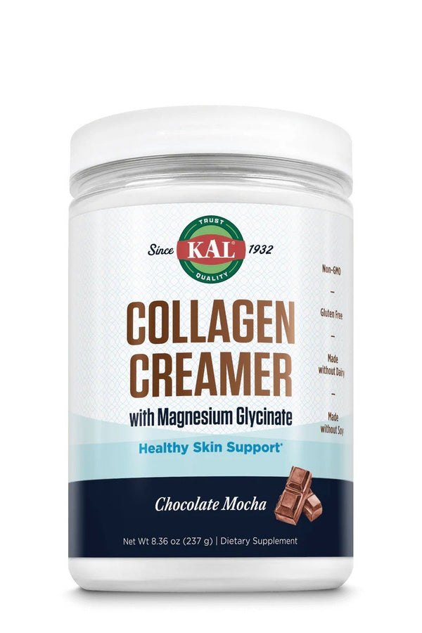 Kal Collagen Creamer with Magnesium Glycinate - Chocolate Mocha 8.36 oz (237 g) Powder
