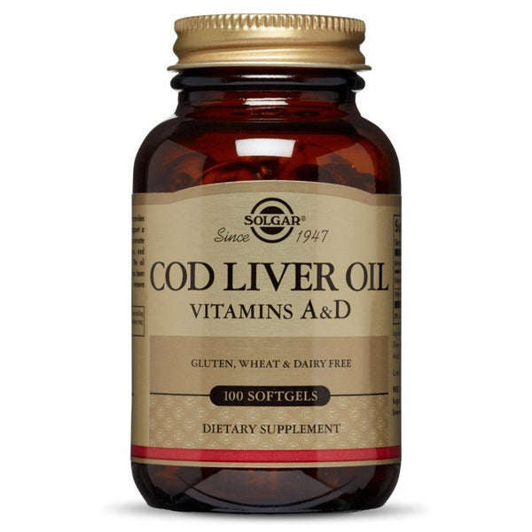 Solgar Cod Liver Oil 100 Softgel