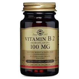 Solgar Vitamin B-2 100mg 100 Capsule