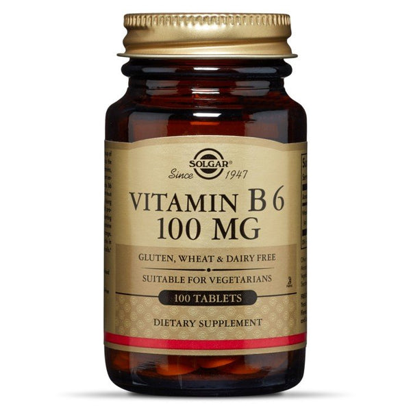 Solgar Vitamin B-6 100mg 100 Tablet