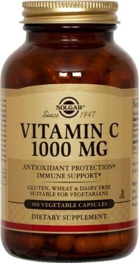 Solgar Vitamin C 1000mg 250 VegCap