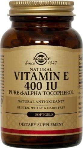 Solgar Vitamin E 400 IU Alpha 250 Softgel