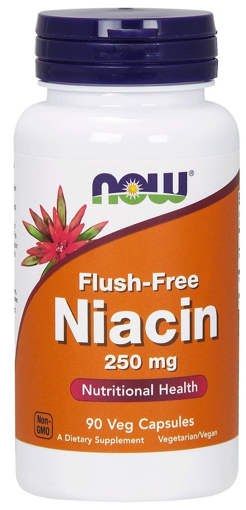 Now Foods Flush Free Niacin 250mg 90 Capsule